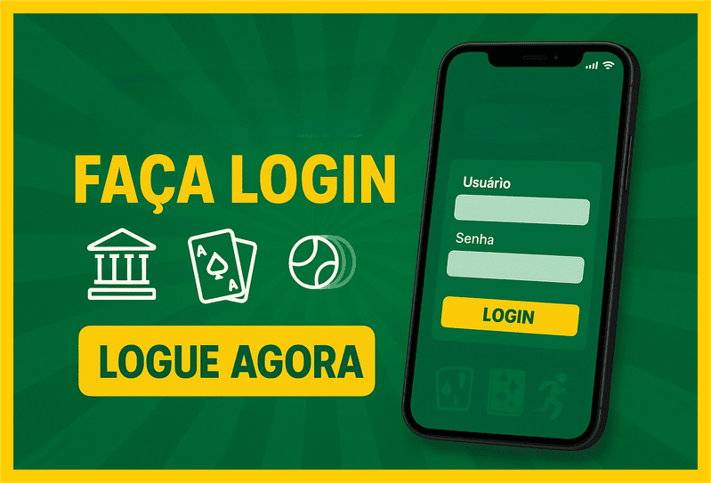 Imagem destacando login seguro na AABPG para novos usuários